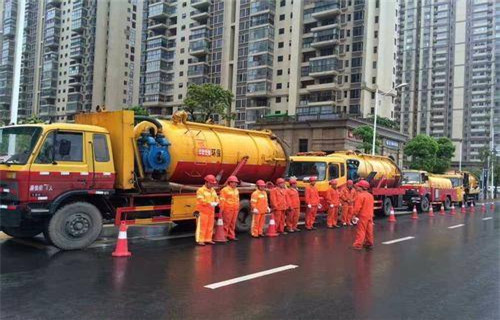 冠县市政管道清淤