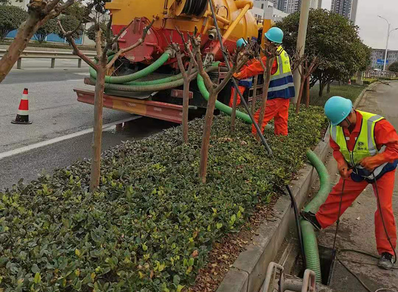 冠县市政管道清淤